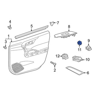 Toyota OE - Front Right Door Lock Switch