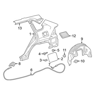 Toyota OE - Quarter Panel & Components