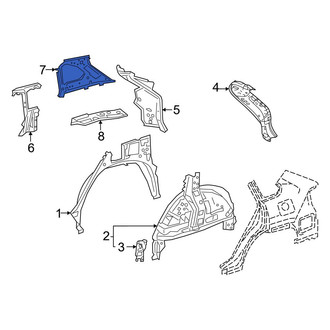 Toyota OE - Rear Left Inner Quarter Panel