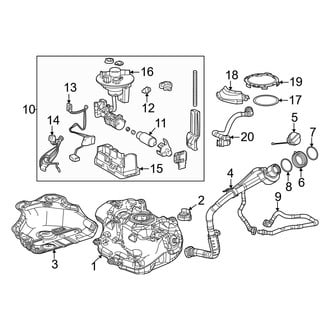 Toyota OE - Fuel System Components
