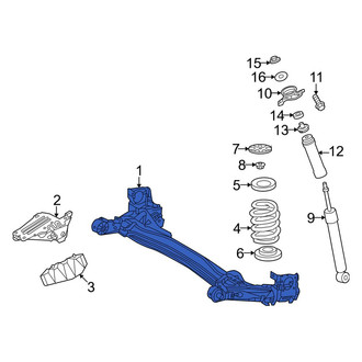 Toyota OE - Rear Suspension Subframe