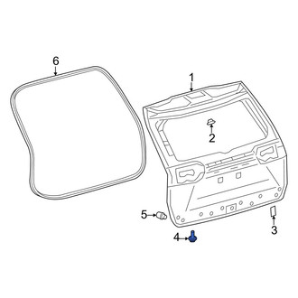 Toyota OE - Liftgate Seal