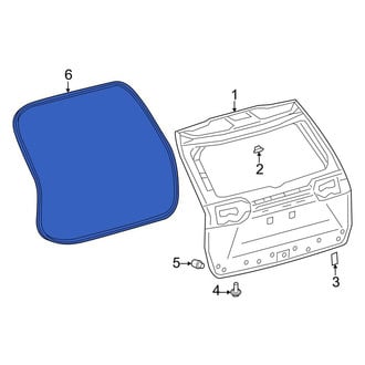 Toyota OE - Rear Hatch Seal