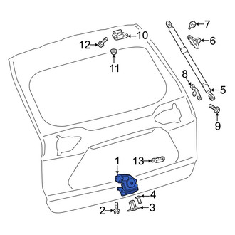 Toyota OE - Rear Liftgate Latch