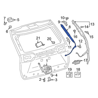 Toyota OE - Rear Left Liftgate Lift Support