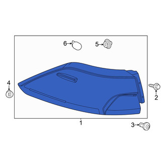 Toyota OE - Rear Right Tail Light Assembly