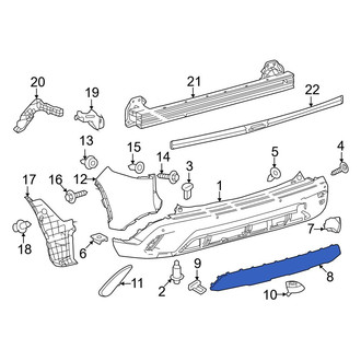 Toyota OE - Rear Valance Panel