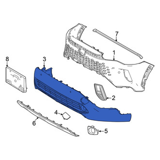 Toyota OE - Front Lower Bumper Cover