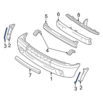 Toyota OE - Front Bumper Protection Pad
