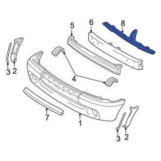 Toyota OE - Front Bumper Guide