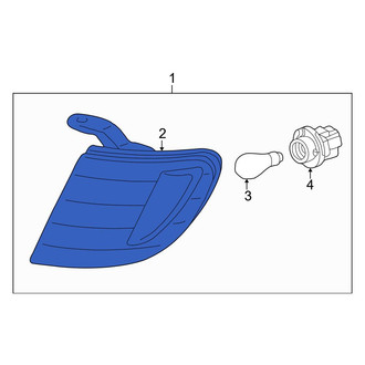 Toyota OE - Front Right Turn Signal Light Lens