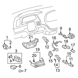 Toyota OE - HVAC Temperature Control Bulb