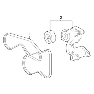 Toyota OE - Cooling - Belts (4.0L)