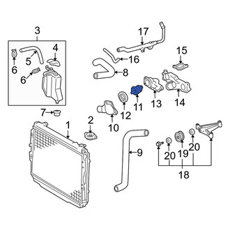 Toyota OE - Engine Coolant Thermostat