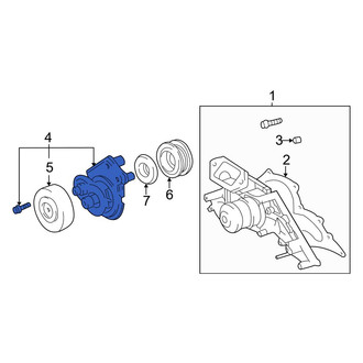 Toyota OE - Accessory Drive Belt Tensioner Assembly