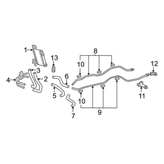 Toyota OE - Cooling - Trans Oil Cooler (4.7L)