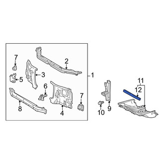 Toyota OE - Radiator Support Splash Shield Seal