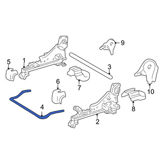 Toyota OE - Front Seat Track Adjust Handle