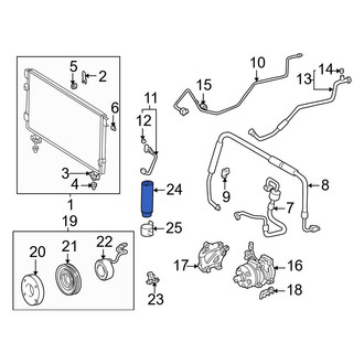 Toyota OE - A/C Receiver Drier