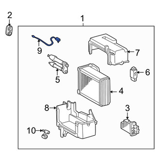 Toyota OE - A/C Evaporator Temperature Sensor