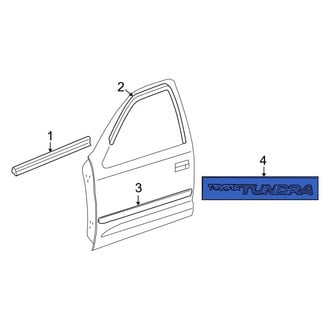 Toyota OE - Front Door Emblem