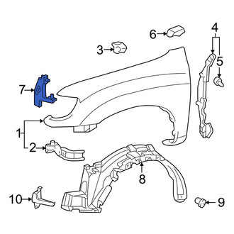 Toyota OE - Right Fender Bracket