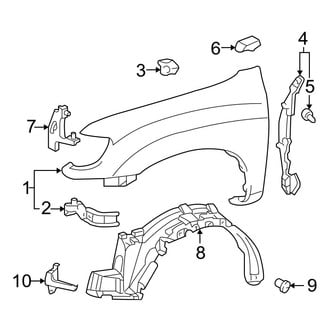 Toyota OE - Fender & Components