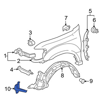 Toyota OE - Front Left Fender Filler Panel