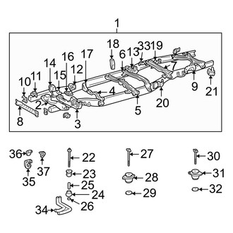 Toyota OE - Frame & Components (Base)