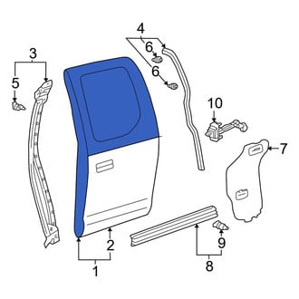 Toyota OE - Front Left Door Shell