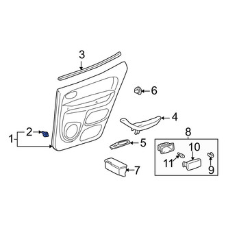 Toyota OE - Tail Light Clip