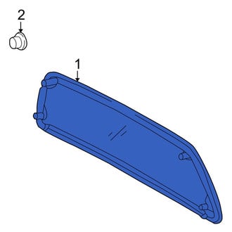 Toyota OE - Rear Back Glass