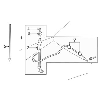 Toyota OE - Electrical - Antenna (4.7L)