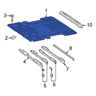 Toyota OE - Rear Truck Bed Floor