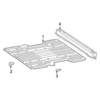 Toyota OE - Pick Up Box - Floor (Double Cab)