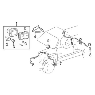 Toyota OE - Electrical - ABS Components (3.4L)