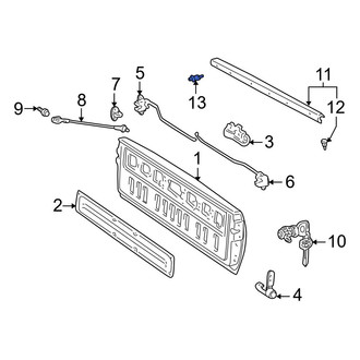Toyota OE - Trunk Trim Panel Clip