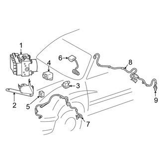 Toyota OE - Electrical - ABS Components (4.0L)