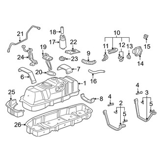 Toyota OE - Fuel System Components