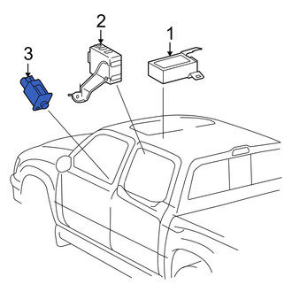 Toyota OE - Tire Pressure Monitoring System (TPMS) Reset Switch