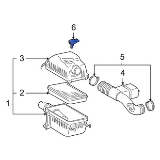 Toyota OE - Mass Air Flow Sensor
