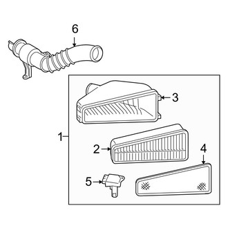 Toyota OE - Engine - Air Intake (4.0L)