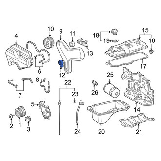 Toyota OE - Engine Timing Belt Idler
