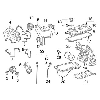 Toyota OE - Engine Parts (3.4L)