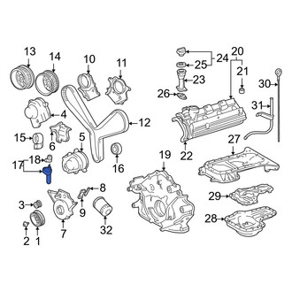 Toyota OE - Engine Timing Belt Tensioner