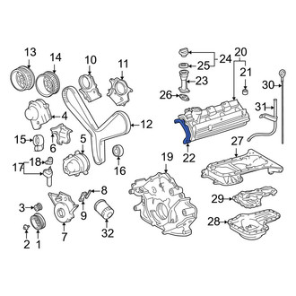 Toyota OE - Right Engine Valve Cover Gasket