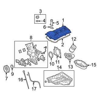 Toyota OE - Left Engine Valve Cover