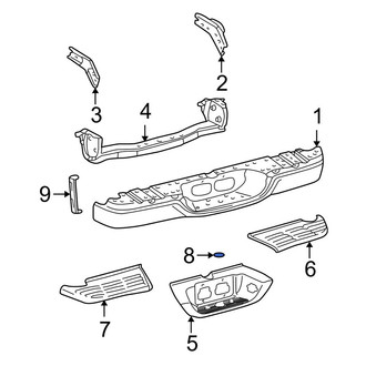 Toyota OE - Rear Jack Plug Cover