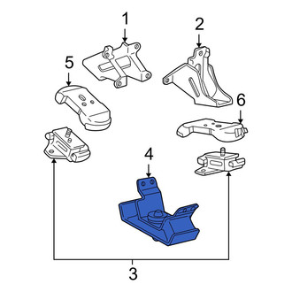Toyota OE - Manual Transmission Mount
