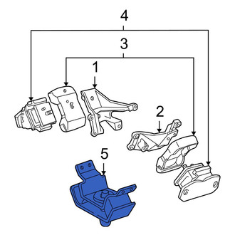 Toyota OE - Manual Transmission Mount
